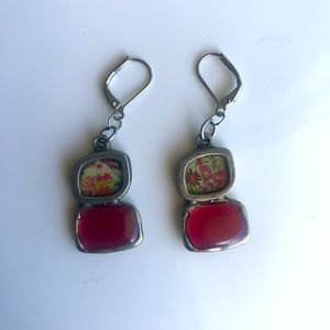 5 for $50 NES Magenta Earrings